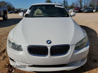 2011 BMW 3 Series 328i with VIN WBADW3C58BE539736, listed as a Copart auction lot 83944434 with 122,844 mi miles and Salvage Title. Bid and sale history available at carsss.com. Image 5.