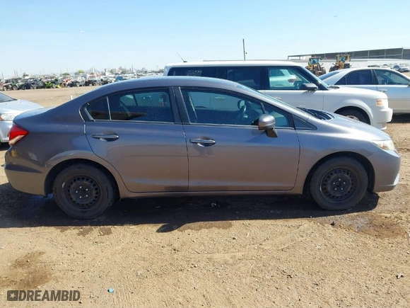 2014 Honda Civic Sedan LX with VIN 19XFB2F54EE047288, listed as a IAAI auction lot 41908656 with 348,506 mi miles. Bid and sale history available at carsss.com. Image 13.