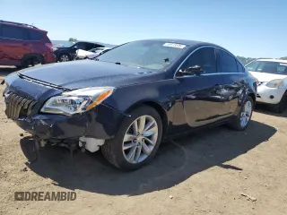 2016 Buick Regal Premium II with VIN 2G4GS5GX2G9107877, listed as a Copart auction lot 54973595 with 126,031 mi miles and Clean Title. Bid and sale history available at DreamBid. Image 1.