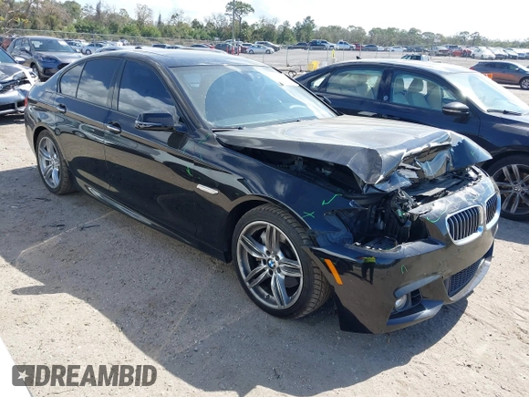 2014 BMW 5 Series 535d with VIN WBAXA5C58ED690447, listed as a IAAI auction lot 41577468 with 149,080 mi miles and . Bid and sale history available at carsss.com. Image 1.