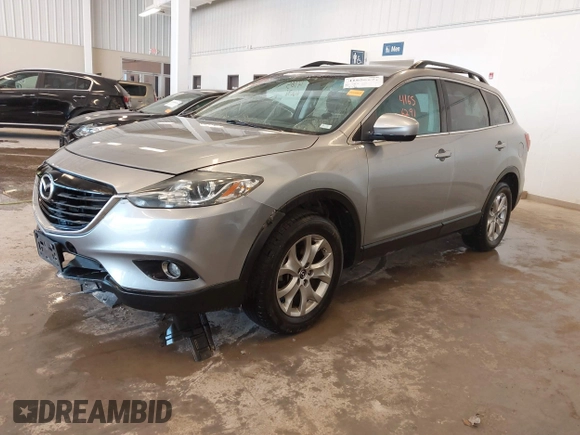 2015 Mazda CX-9 Touring with VIN JM3TB3CV5F0464675, listed as a IAAI auction lot 41656291 with 127,033 mi miles. Bid and sale history available at carsss.com. Image 2.