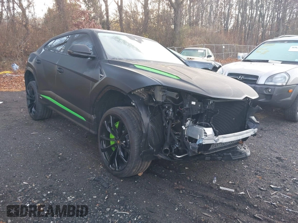 2023 Lamborghini Urus S z VIN ZPBUB3ZL5PLA27321, wystawiony jako IAAI lot #40938653 z przebiegiem 9 023 mil mil oraz . Historia ofert i sprzedaży dostępna na DreamBid. Obrazek 1.
