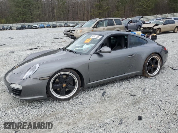 2010 Porsche 911 Carrera with VIN WP0AA2A99AS706111, listed as a Copart auction lot 44523405 with Not Provided miles and Salvage Title. Bid and sale history available at DreamBid. Image 1.