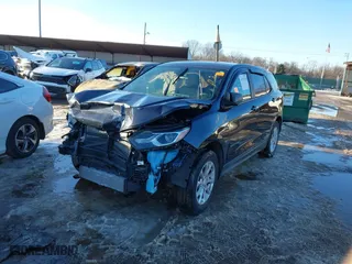 2020 Chevrolet Equinox LS with VIN 3GNAXSEV5LS653413, listed as a IAAI auction lot 41271338 with 37,803 mi miles. Bid and sale history available at carsss.com. Image 16.
