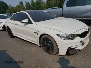 2017 BMW M4 with VIN WBS3R9C52HK709956, listed as a Copart auction lot 70524874 with 63,783 mi miles and Salvage Title. Bid and sale history available at carsss.com. Image 4.