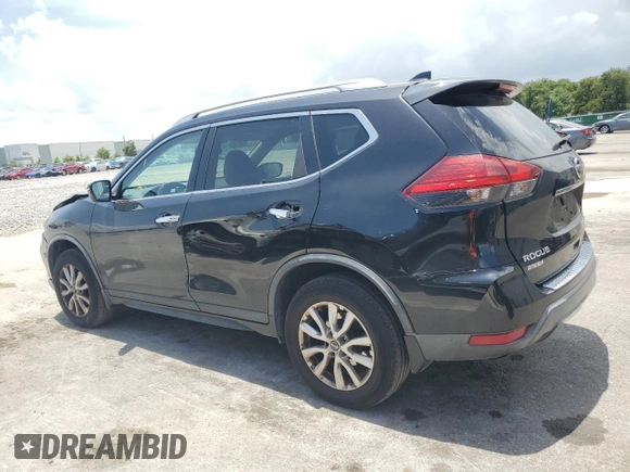 2017 Nissan Rogue SV with VIN KNMAT2MV6HP585747, listed as a Copart auction lot 60084945 with 96,604 mi miles and Salvage title. Bid and sale history available at DreamBid. Image 2.