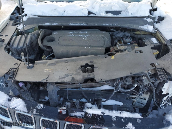 2018 Jeep Compass Limited with VIN 3C4NJDCB1JT463695, listed as a Copart auction lot 45647035 with 0 mi miles and Salvage Title. Bid and sale history available at carsss.com. Image 12.