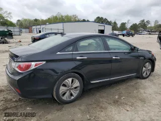 2013 Hyundai Sonata Hybrid with VIN KMHEC4A42DA092228, listed as a Copart auction lot 51450035 with 93,116 mi miles and Salvage Title. Bid and sale history available at carsss.com. Image 3.