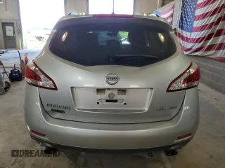 2012 Nissan Murano SL with VIN JN8AZ1MW8CW222077, listed as a Copart auction lot 58301444 with 0 mi miles and Salvage Title. Bid and sale history available at carsss.com. Image 6.
