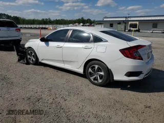 2019 Honda Civic LX with VIN 19XFC2F63KE012498, listed as a Copart auction lot 51958255 with 115,419 mi miles and Salvage Title. Bid and sale history available at DreamBid. Image 2.
