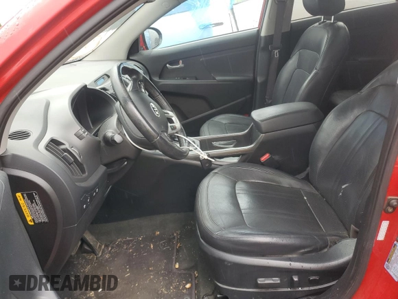 2012 Kia Sportage EX with VIN KNDPC3A2XC7267875, listed as a Copart auction lot 60050415 with 170,219 mi miles and Salvage title. Bid and sale history available at DreamBid. Image 7.