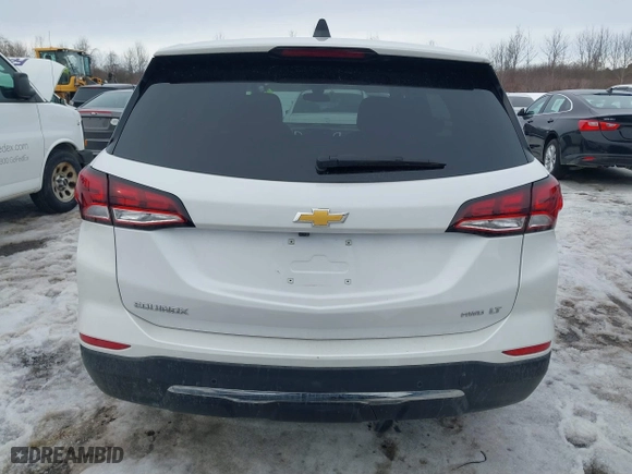 2022 Chevrolet Equinox LT with VIN 3GNAXUEVXNL299977, listed as a IAAI auction lot 41628827 with 6,513 mi miles. Bid and sale history available at carsss.com. Image 17.
