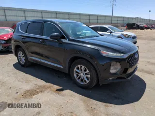 2019 Hyundai Santa Fe SEL z VIN 5NMS3CAD0KH037409, wystawiony jako Copart lot #56537725 z przebiegiem 76 224 mil mil oraz Szkoda całkowita • Salvage title. Historia ofert i sprzedaży dostępna na DreamBid. Obrazek 4.