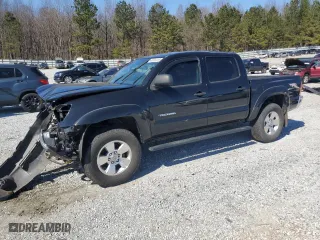 2005 Toyota Tacoma PreRunner with VIN 5TEJU62N65Z005148, listed as a Copart auction lot 46323415 with 182,922 mi miles and Salvage Title. Bid and sale history available at carsss.com. Image 1.
