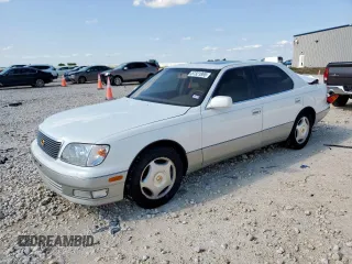 1998 Lexus LS 400 z VIN JT8BH28F5W0103671, wystawiony jako Copart lot #57321865 z przebiegiem 112 723 mil mil oraz Szkoda całkowita • Salvage title. Historia ofert i sprzedaży dostępna na DreamBid. Obrazek 1.