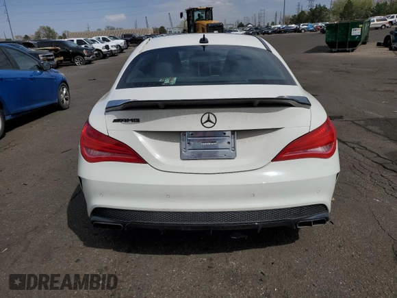 2016 Mercedes-Benz CLA 45 AMG z VIN WDDSJ5CB4GN354736, wystawiony jako Copart lot #48046865 z przebiegiem 77 513 mil mil oraz Szkoda całkowita • Salvage title. Historia ofert i sprzedaży dostępna na DreamBid. Obrazek 6.
