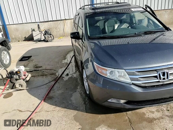 2012 Honda Odyssey Touring with VIN 5FNRL5H93CB130097, listed as a Copart auction lot 47445765 with 0 mi miles and Non Repairable. Bid and sale history available at carsss.com. Image 14.