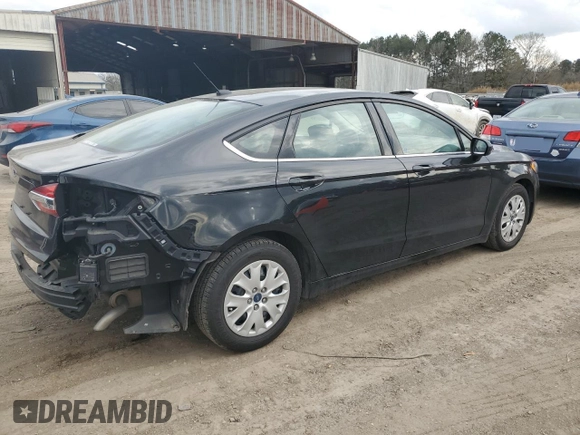 2019 Ford Fusion S with VIN 3FA6P0G7XKR280494, listed as a Copart auction lot 44784595 with 95,821 mi miles and Salvage Title. Bid and sale history available at DreamBid. Image 3.