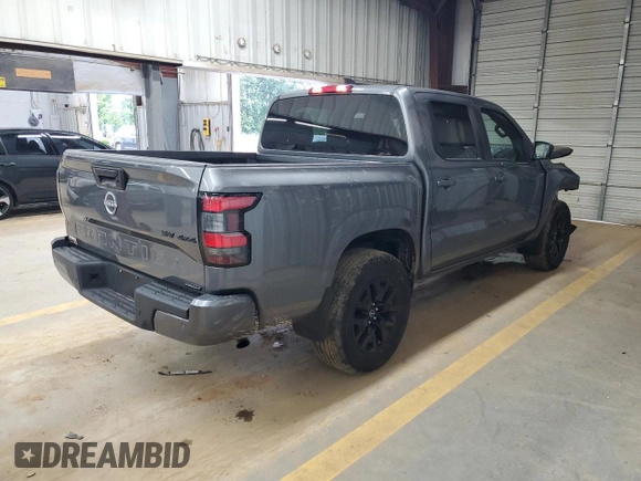 2023 Nissan Frontier SV with VIN 1N6ED1EK9PN607356, listed as a Copart auction lot 64363254 with 15,065 mi miles and Salvage Title. Bid and sale history available at carsss.com. Image 3.