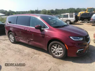2023 Chrysler Pacifica Touring L z VIN 2C4RC1BG5PR505661, wystawiony jako IAAI lot #42675532 z przebiegiem 8 525 mil mil oraz . Historia ofert i sprzedaży dostępna na DreamBid. Obrazek 1.