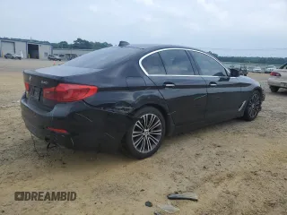 2017 BMW 5 Series 540i with VIN WBAJE5C31HG915206, listed as a Copart auction lot 57346195 with 84,427 mi miles and Salvage title. Bid and sale history available at DreamBid. Image 3.
