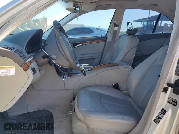 2005 Mercedes-Benz E-Class 3.2L with VIN WDBUF65J95A663622, listed as a Copart auction lot 52005855 with 121,019 mi miles and Clean Title. Bid and sale history available at carsss.com. Image 7.