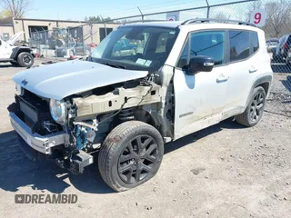 2017 Jeep Renegade Altitude with VIN ZACCJBBB7HPG05515, listed as a IAAI auction lot 42080236 with 109,462 mi miles and . Bid and sale history available at DreamBid. Image 2.
