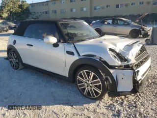 2024 MINI Convertible Cooper S with VIN WMW43DL06R3S05892, listed as a Copart auction lot 83472064 with 12,435 mi miles and Salvage title. Bid and sale history available at DreamBid. Image 4.