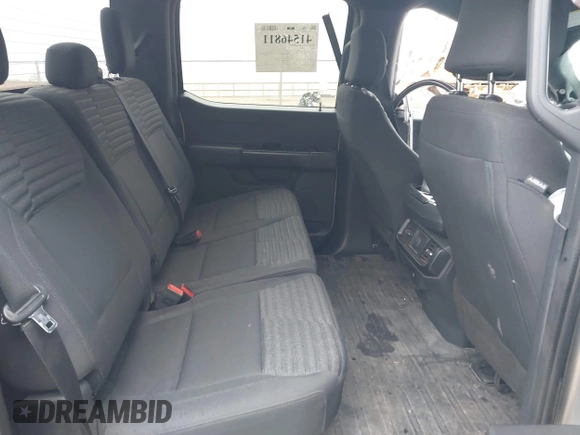 2023 Ford F-150 XL with VIN 1FTFW1E58PFB69225, listed as a IAAI auction lot 41546811 with 1 mi miles. Bid and sale history available at carsss.com. Image 8.