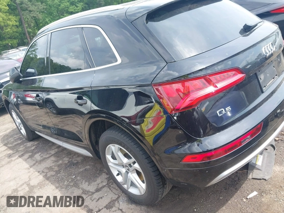 2019 Audi Q5 Premium with VIN WA1ANAFY1K2037570, listed as a IAAI auction lot 42126417 with 110,157 mi miles and . Bid and sale history available at DreamBid. Image 3.