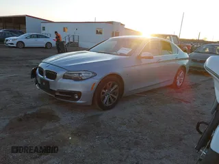 2016 BMW 5 Series 528i with VIN WBA5A5C58GG347422, listed as a IAAI auction lot 41116626 with 134,945 mi miles. Bid and sale history available at carsss.com. Image 2.