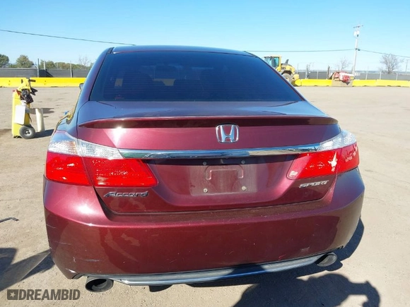 2014 Honda Accord Sedan Sport with VIN 1HGCR2F54EA188316, listed as a IAAI auction lot 41755463 with 102,443 mi miles. Bid and sale history available at carsss.com. Image 16.