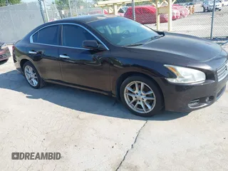 2011 Nissan Maxima SV with VIN 1N4AA5AP8BC801390, listed as a IAAI auction lot 42855075 with 103,035 mi miles and . Bid and sale history available at DreamBid. Image 1.