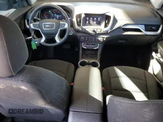 2024 GMC Terrain SLE with VIN 3GKALMEG1RL203587, listed as a Copart auction lot 62960265 with 22,031 mi miles and Salvage title. Bid and sale history available at DreamBid. Image 8.