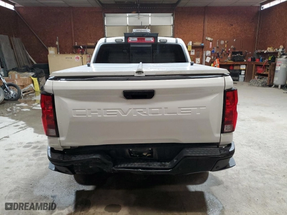 2023 Chevrolet Colorado 4WD Work Truck with VIN 1GCGTBEC2P1205358, listed as a Copart auction lot 47029895 with 31,566 mi miles and Clean Title. Bid and sale history available at carsss.com. Image 6.