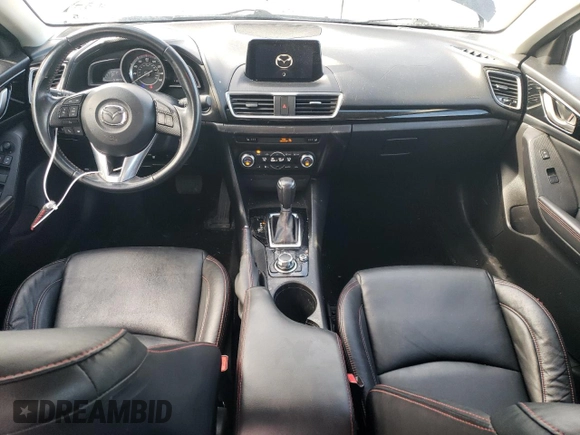 2016 Mazda Mazda3 i Grand Touring with VIN 3MZBM1X76GM266780, listed as a Copart auction lot 49649445 with 97,809 mi miles and Salvage Title. Bid and sale history available at carsss.com. Image 8.