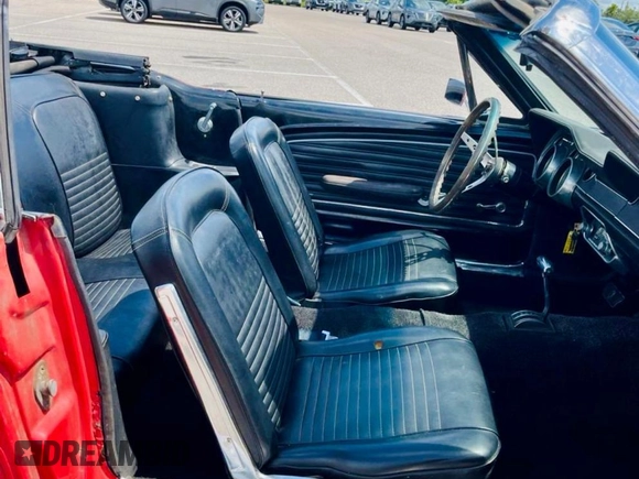 1967 Ford Mustang с VIN 7T03C190482, выставлен на аукционе Copart как лот 65656085 с пробегом 28 531 миль миль и Чистый • Clean title. История ставок и продаж доступна на DreamBid. Изображение 5.