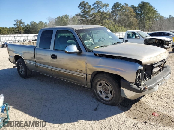 2001 Chevrolet Silverado 1500 LT with VIN 2GCEC19T911299476, listed as a Copart auction lot 87938605 with 0 mi miles and Salvage Title. Bid and sale history available at carsss.com. Image 4.