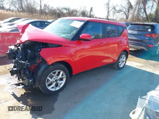 2023 Kia Soul LX with VIN KNDJ23AU7P7217001, listed as a IAAI auction lot 41565374 with 22,178 mi miles. Bid and sale history available at carsss.com. Image 18.