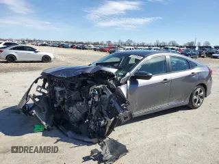 2020 Honda Civic LX z VIN 2HGFC2F63LH538928, wystawiony jako Copart lot #48202695 z przebiegiem 46 390 mil mil oraz Szkoda całkowita • Salvage title. Historia ofert i sprzedaży dostępna na DreamBid. Obrazek 1.