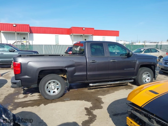 2014 Chevrolet Silverado 1500 Work Truck with VIN 1GCRCPEC6EZ336216, listed as a IAAI auction lot 41728185 with 122,696 mi miles. Bid and sale history available at carsss.com. Image 13.
