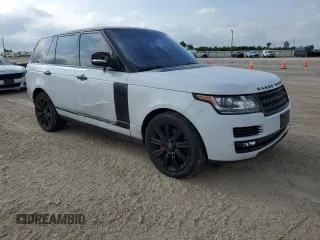 2016 Land Rover Range Rover HSE with VIN SALGS2KFXGA260327, listed as a Copart auction lot 53199585 with 111,970 mi miles and Salvage title. Bid and sale history available at DreamBid. Image 4.