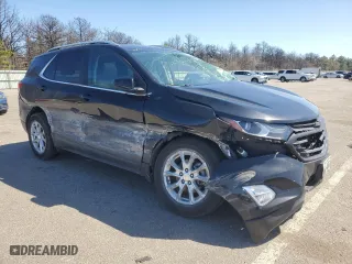2021 Chevrolet Equinox LT with VIN 3GNAXKEV5ML401057, listed as a Copart auction lot 52242195 with 43,904 mi miles and Salvage Title. Bid and sale history available at carsss.com. Image 4.