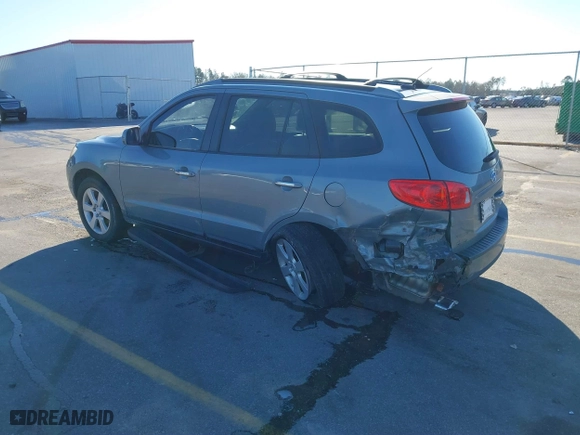 2009 Hyundai Santa Fe SE with VIN 5NMSH13E09H259020, listed as a IAAI auction lot 41236834 with 180,776 mi miles. Bid and sale history available at carsss.com. Image 3.