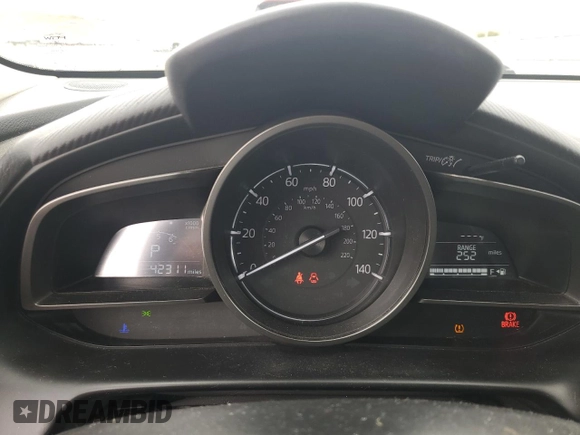 2018 Mazda CX-3 Sport with VIN JM1DKFB7XJ0305029, listed as a Copart auction lot 51846705 with 42,311 mi miles and Salvage Title. Bid and sale history available at DreamBid. Image 9.