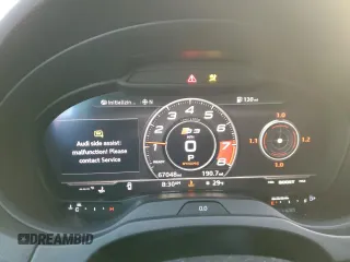 2017 Audi S3 Premium Plus z VIN WAUB1GFF0H1058283, wystawiony jako Copart lot #88497225 z przebiegiem 67 048 mil mil oraz Szkoda całkowita • Salvage title. Historia ofert i sprzedaży dostępna na DreamBid. Obrazek 9.