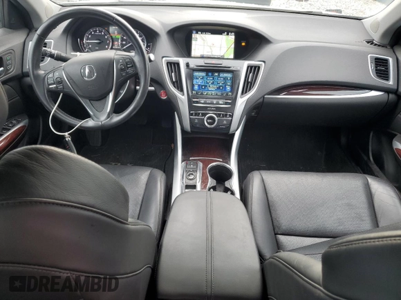 2017 Acura TLX V6 w/Technology Pkg with VIN 19UUB2F58HA001169, listed as a Copart auction lot 51639205 with 67,189 mi miles and Salvage Title. Bid and sale history available at carsss.com. Image 8.