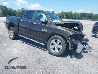 2014 Ram 1500 Big Horn with VIN 1C6RR6LG0ES259258, listed as a IAAI auction lot 39872663 with 29,885 mi miles and . Bid and sale history available at DreamBid. Image 1.