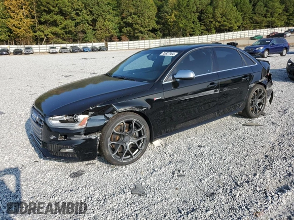 2014 Audi S4 Premium Plus with VIN WAUBGAFL8EA026498, listed as a Copart auction lot 70627964 with 111,036 mi miles and Salvage Title. Bid and sale history available at carsss.com. Image 1.