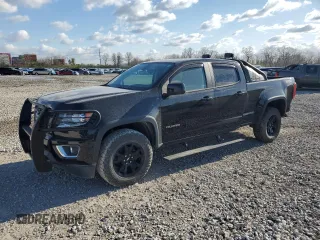 2016 Chevrolet Colorado 4WD Z71 z VIN 1GCGTDE36G1282021, wystawiony jako Copart lot #52879955 z przebiegiem 43 163 mil mil oraz Szkoda całkowita • Salvage title. Historia ofert i sprzedaży dostępna na DreamBid. Obrazek 1.